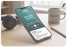 کاور پادکست BBC Learning English