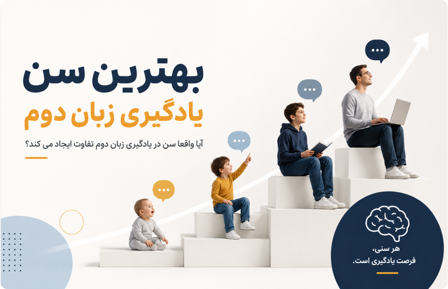 با بهترین سن یادگیری زبان دوم آشنا شوید!⭐